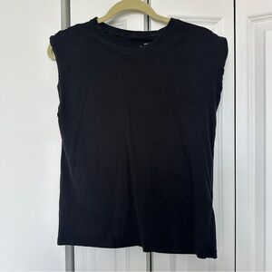 ABERCROMBIE & FITCH COTTON BLACK “muscle” T SHIRT SIZE M